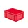 Euronorm-stapelbak 15l 175x400x300mm Wanden/bodem Gesloten Rood