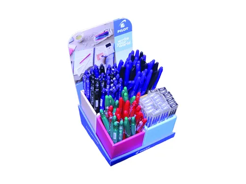 Rollerpen PILOT friXion Ball friXion clicker en navullingen medium ass