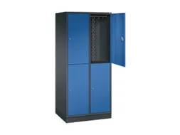 grootvolume garderobekast,HxBxD 1950x820x600mm,2x2vak.,vak B 360mm