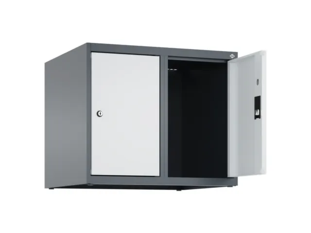 opzetkast,v. locker,2vak.,vak B 300mm,HxBxD 500x600x500mm,vleugeldeur