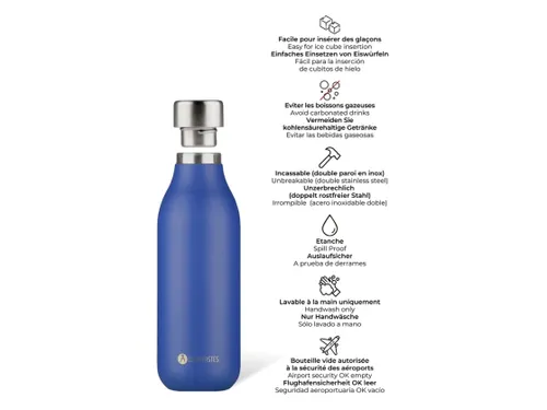 Thermosfles 2.0 Les Artistes Paris 500ml Stone