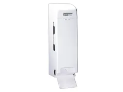 Toiletpapierdispenser Metaal 3 Rollen Wit