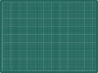 Snijmat A2 600X450mm groen - 1