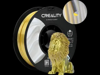 3D Filament Creality PLA 1.75mm Silk Goud Zilver 1kg - 1