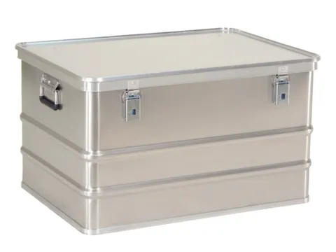 Aluminium Transportkist Hxlxb 430X743X533Mm 137L Stapelbaar