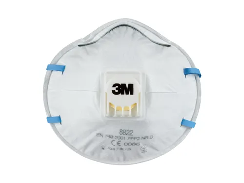 Stofmasker 3M voor schuren 8822 FFP2 met ventiel 5 stuks