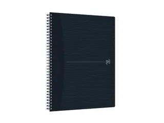 Spiraalblok Oxford Origin A4+ ruit 5mm 70vel zwart - 2