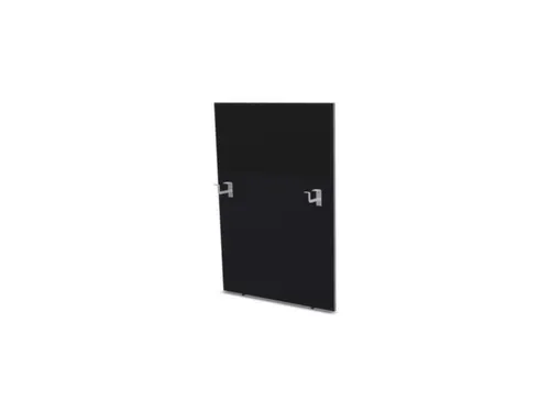 baliepaneel v. bureau aanbouw rechts B 800mm MS-donkergrijs beige