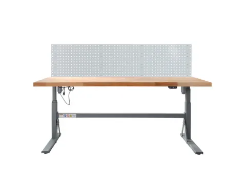 Elektrisch Verstelbaar werkbank HxBxD 700-1170x2000x750mm beukblad