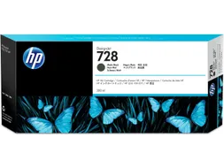 HP 728 Inktcartridge Mat Zwart F9J68A Origineel