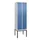 locker,HxBxD 2120x600x500mm,2vak,vak B 300mm,cil.-slot,voetonderstel
