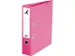 Ordner Kangaro A4 2 rings 75mm PP/Papier rose