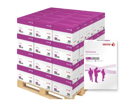 Kopieerpapier Xerox Performer A4 80 Gram Wit Halve Pallet