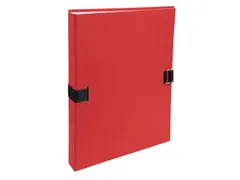 Map uitrekbare rug Forever papier Rood 24x32cm A4