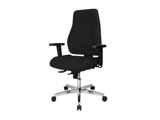 Bureaustoel Topstar Point 91 zwart stof