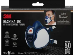 mondmasker geïntegreerde filters herbruikbaar A1P2