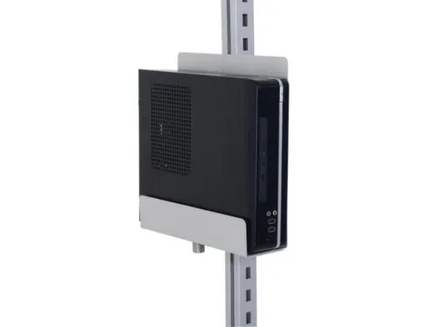 CPU-houder,v. paktafel,BxD 300x70mm,RAL9006