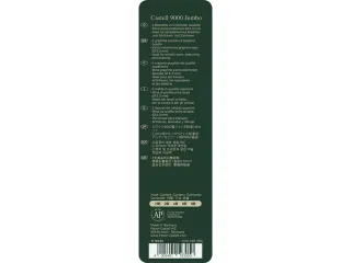 Potlood Faber-Castell 9000 Jumbo etui met 5 stuks - 7