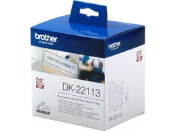 Dk-22113 Brother Pt Ql 550 Etiketten Transparant 62mm