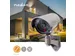 Dummy beveiligingscamera op Batterij Nedis Bullet IP44 buiten Grijs