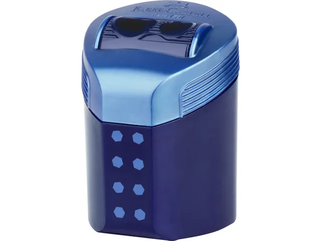 Puntenslijper Faber-Castell RollOn sparkle duo display 6 stuks assorti