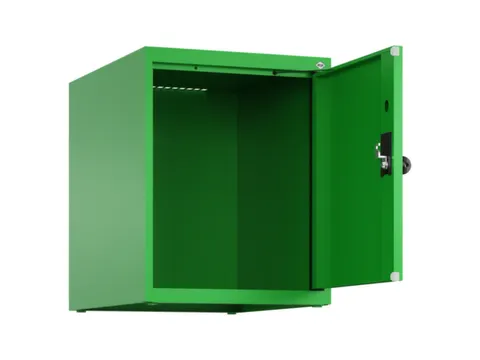 opzetkast,v. locker,1vak.,vak B 400mm,HxBxD 500x400x500mm,draaigrendel