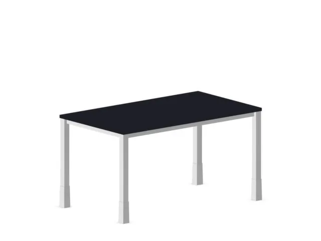 In hoogte verstelbaar bureau,HxBxD 720-840x1400x800mm,CC-zwart