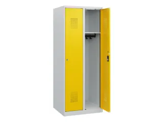 schoollocker,HxBxD 1530x600x500mm,2vak,vak B 300mm,cil.-slot - 1