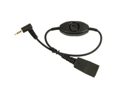 Jabra 8800-00-79, 0,5 m, QD, 2.5mm, Zwart, China, 50 mm