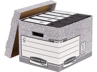 Fellowes Archiefdoos Bankers Box 335x285x390mm - 1
