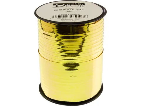 Lint goud op spoel 10mm x 250 meter op spoel