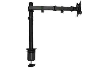 Monitorarm 1 Scherm Zwart 17/32 Inch Bureauklem + bladdoorvoer - 3
