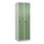 locker voor scheiding van kleding,HxBxD 1850x600x500mm,2vak