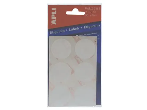 Apli Ronde Etiketten Ø32mm Wit