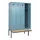 locker met bank,HxBxD 2120x1200x815mm,4vak,vak B 300mm,cilinderslot