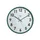 Wandklok CEP Orium Naturalis 31cm geruisloos uurwerk groen