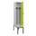 locker met bank,voor scheiding van kleding,HxBxD 2120x400x815mm,1vak