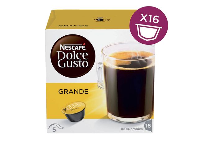 Café Gusto Grande Dolce Gusto 16 capsules sur
