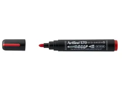 Permanent marker Artline 170 Eco rond Medium rood Dry Safe