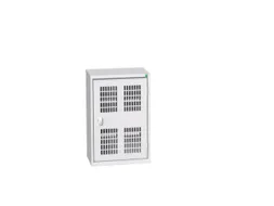 wandkast 800x525x350mm 2xStalen bodem sokkel Ral 7035 front Ral 7035