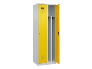 locker voor scheiding van kleding,HxBxD 1850x600x500mm,2vak - 1