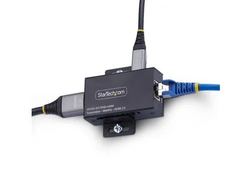 StarTech.com Audio/video extender AV-zender & ontvanger Zwart