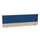 opzetpaneel,v. bureau,aanbouw achter,B 1800mm,NE-esdoorn,BN6016-blauw
