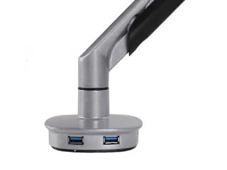 Enkele Monitorarm 1 Scherm Met Usb Poorten Grijs - 3
