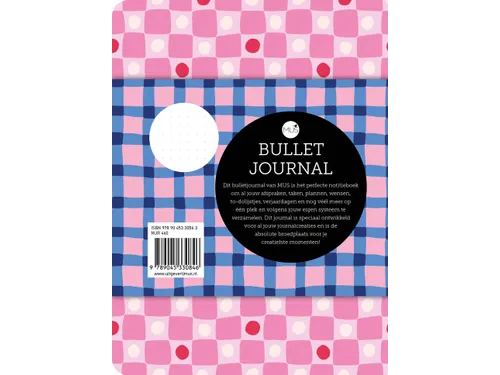 Bullet Journal MUS A5+ Ruit 192 pagina's