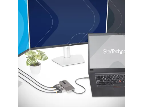 USB-C naar Triple DisplayPort MST Hub 4K 60Hz