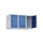 opzetkast,v. locker,3vak.,vak B 300mm,HxBxD 500x900x500mm,draaigrendel