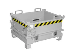 mini-bodemklepcontainer,HxLxB 625x800x1000mm,0,24m³,inrijbeugel,staal