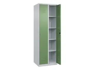 wasgoedverdeelkast,HxBxD 1850x600x500mm,vak B 300mm,cilinderslot - 2