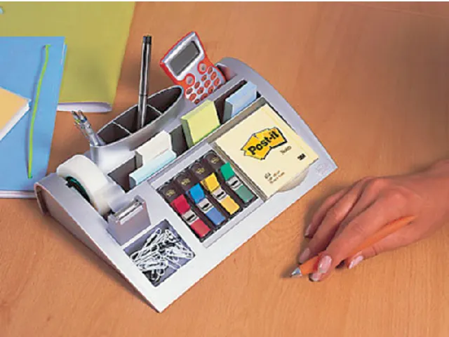 Bureau Organizer 3m Post-it C50 Zilvergrijs